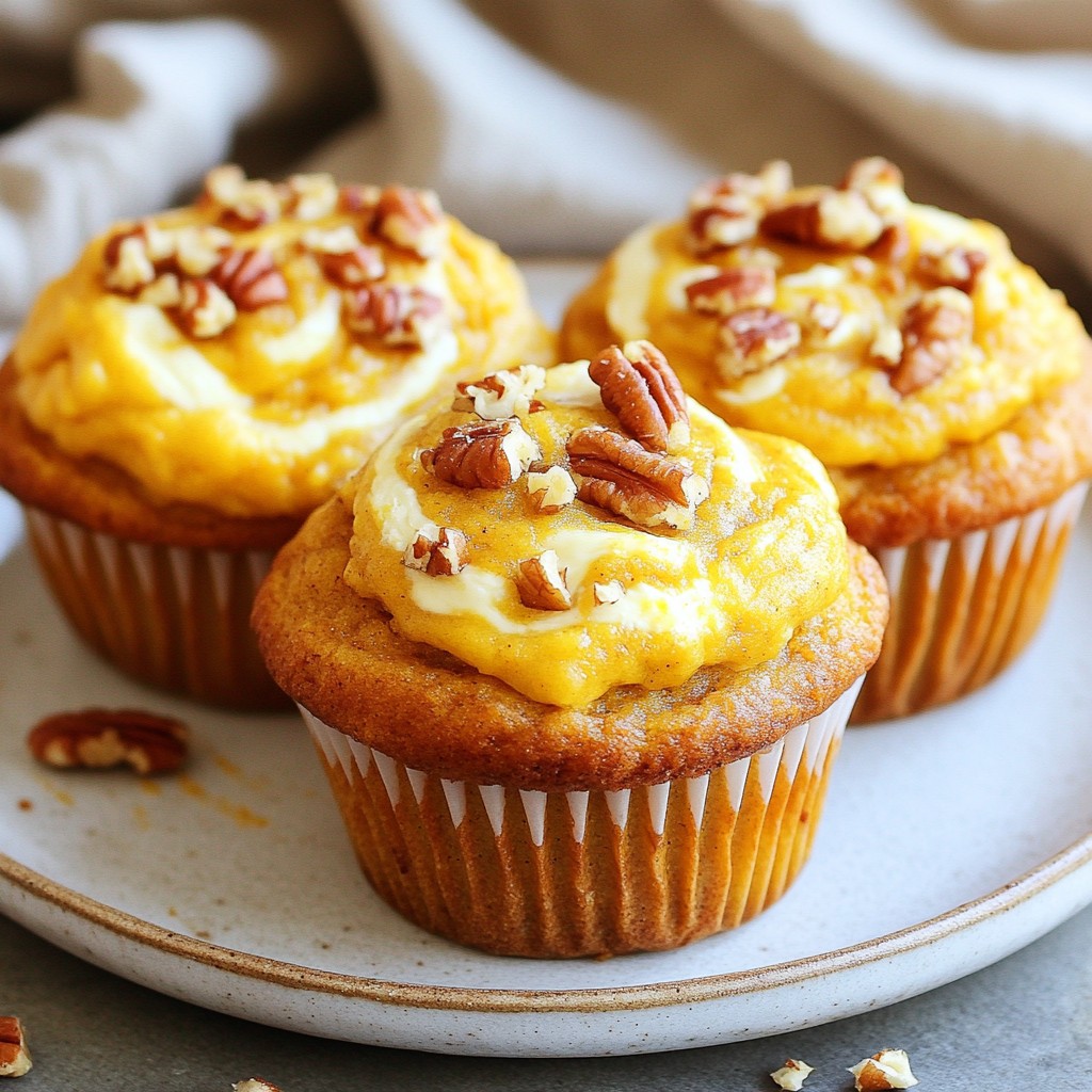 Pumpkin Cream Cheese Muffins Delicious and Simple Treat