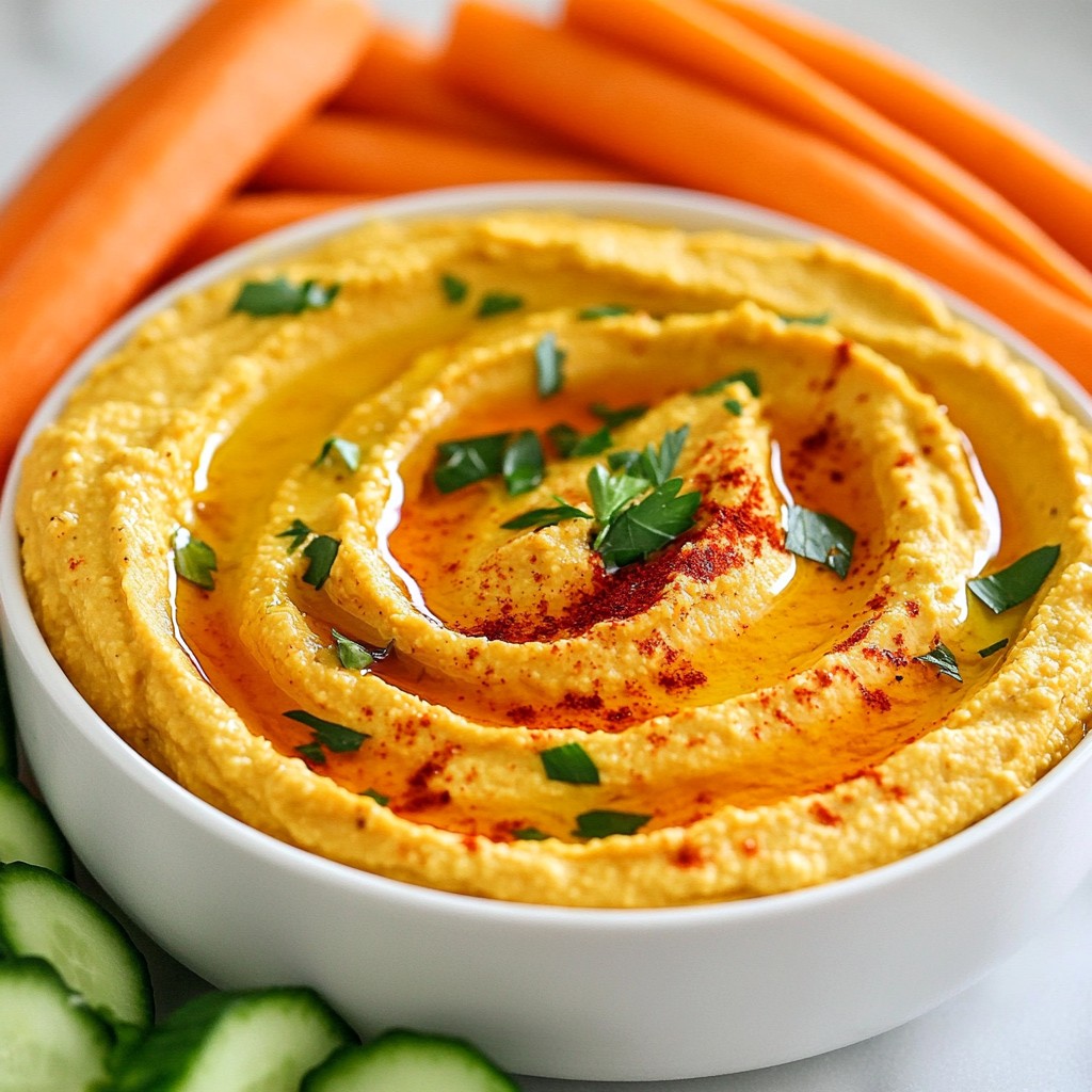 Roasted Red Pepper Hummus Healthy and Flavorful Spread