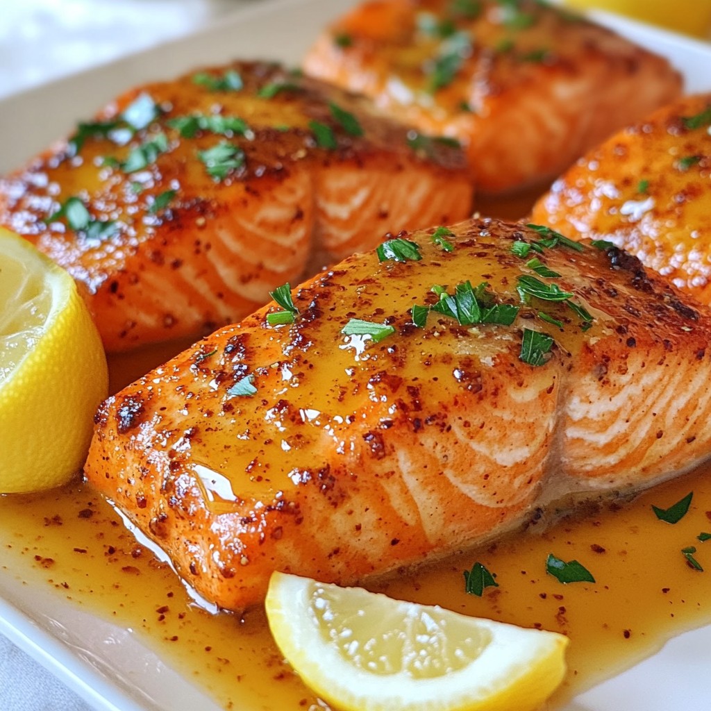 Spicy Cajun Honey Butter Salmon Flavorful and Easy Meal