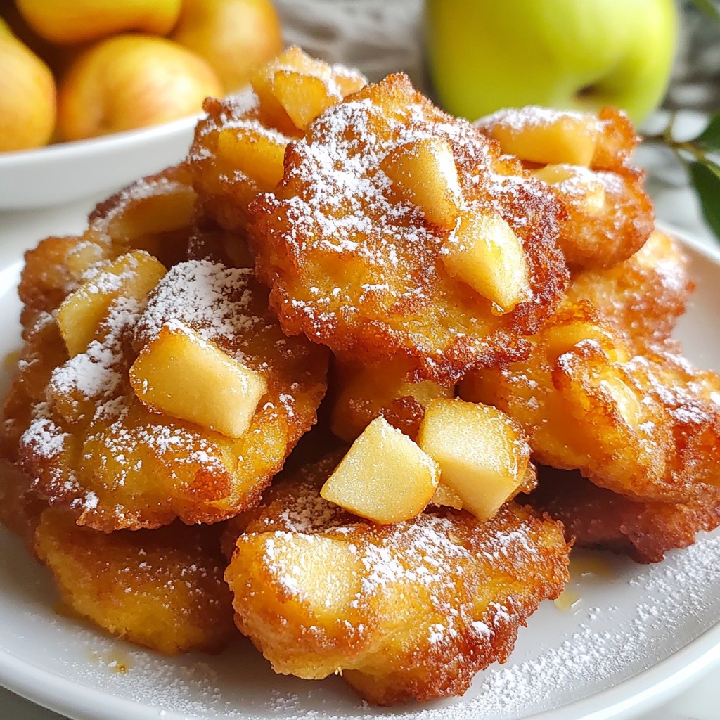 Air Fryer Apple Fritters Tasty and Simple Treat