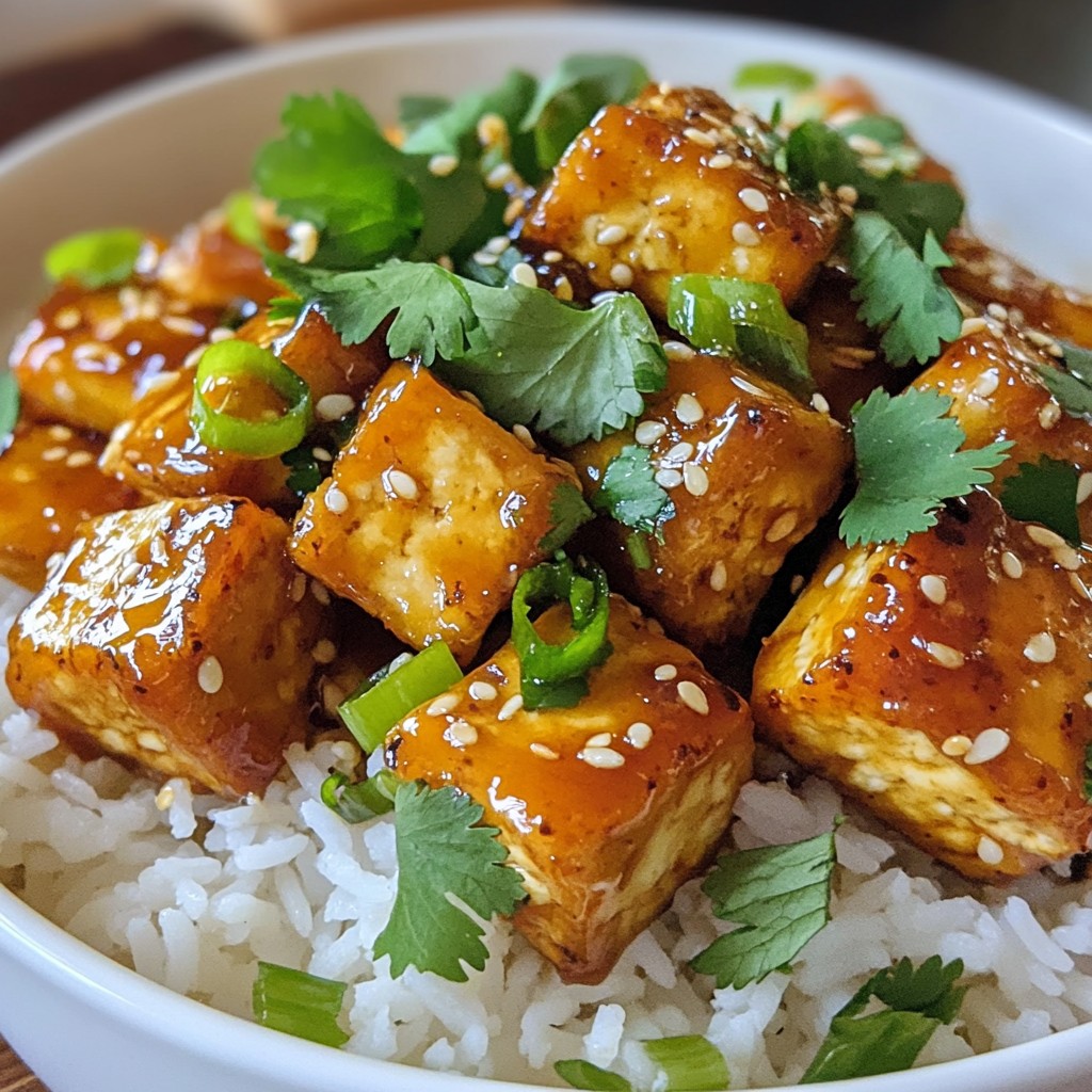Crispy Honey Sesame Tofu Flavorful and Easy Recipe