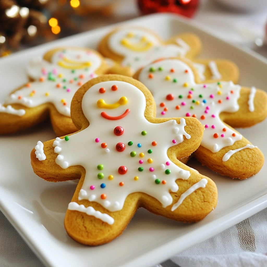 Festive Baking Gingerbread Men Cookies for Everyone