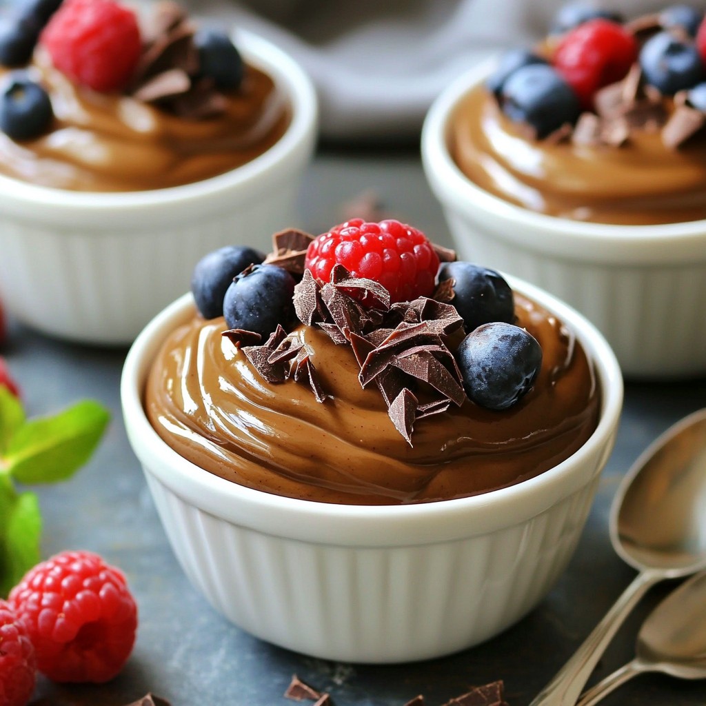 Vegan Chocolate Avocado Mousse Creamy Delight Recipe