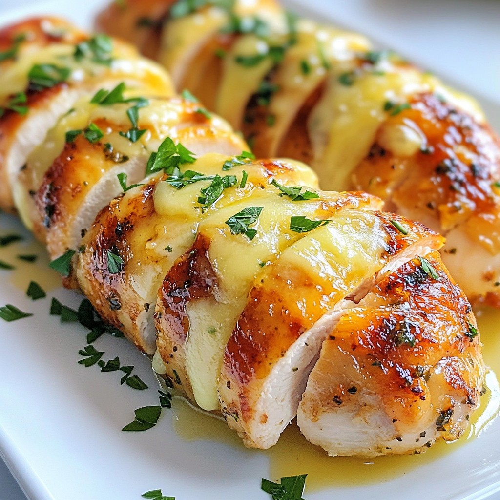 Garlic Parmesan Hasselback Chicken Flavorful Delight