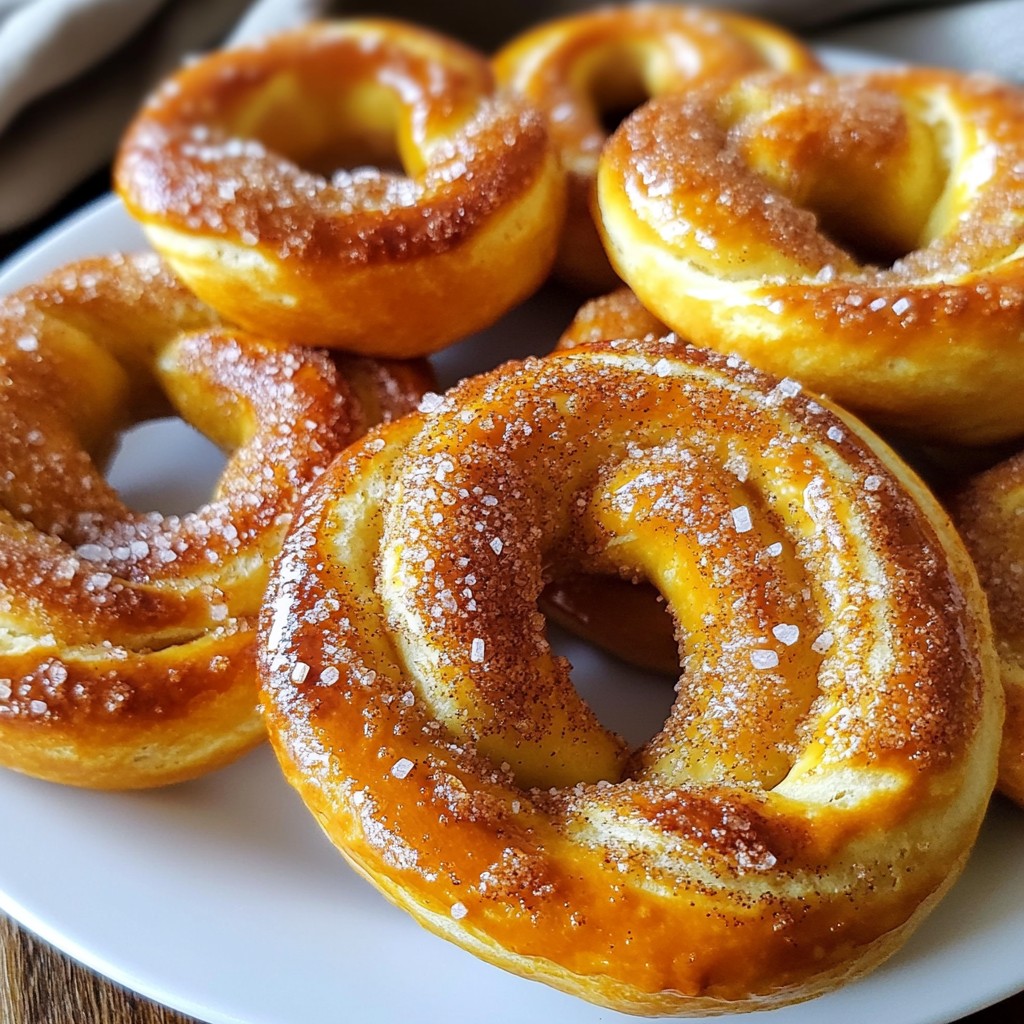 Cinnamon Sugar Soft Pretzels Easy and Tasty Treat
