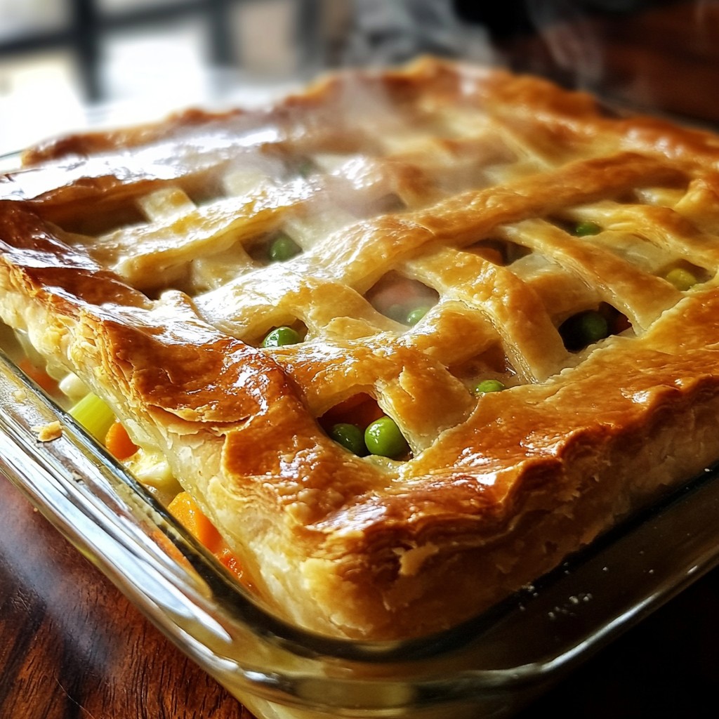Classic Chicken Pot Pie Hearty Comfort Food Recipe