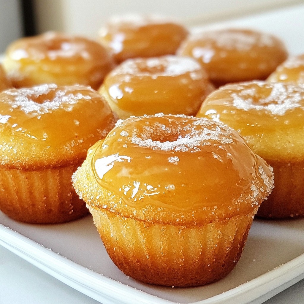 Maple Glazed Donut Muffins Irresistible Morning Treat