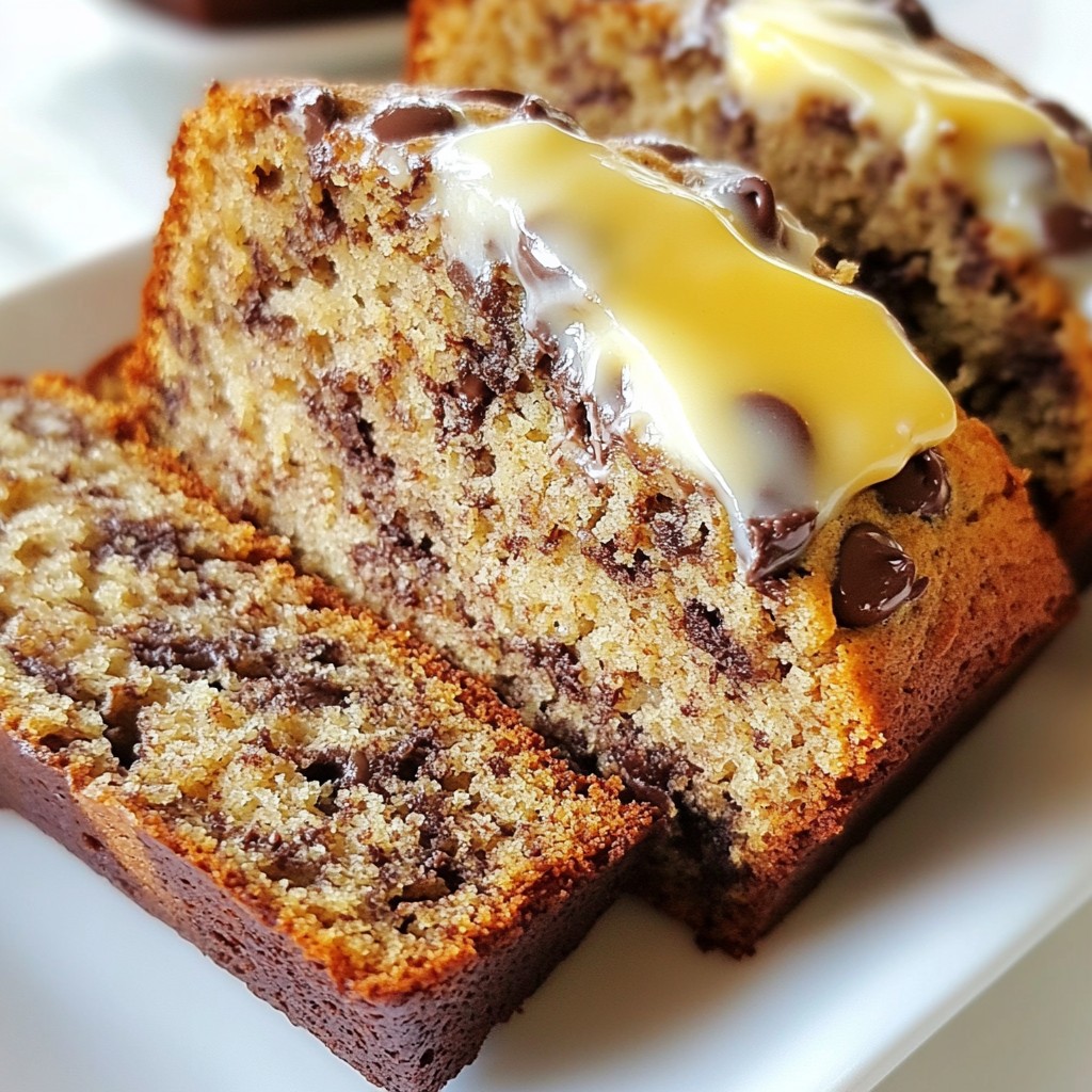 Chocolate Chip Banana Bread Deliciously Quick Recipe