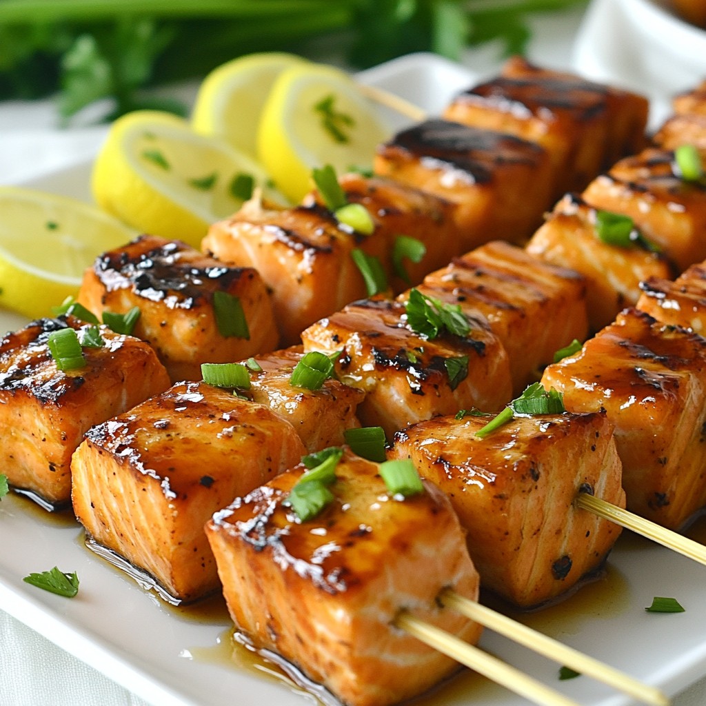 Maple Glazed Salmon Bites Tasty and Easy Recipe