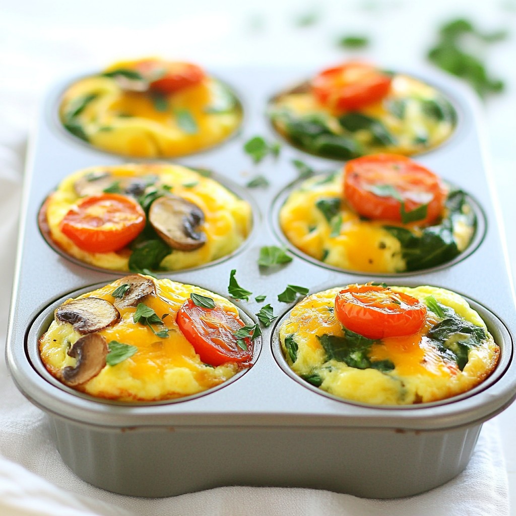 Veggie Loaded Egg Muffins Simple and Tasty Recipe