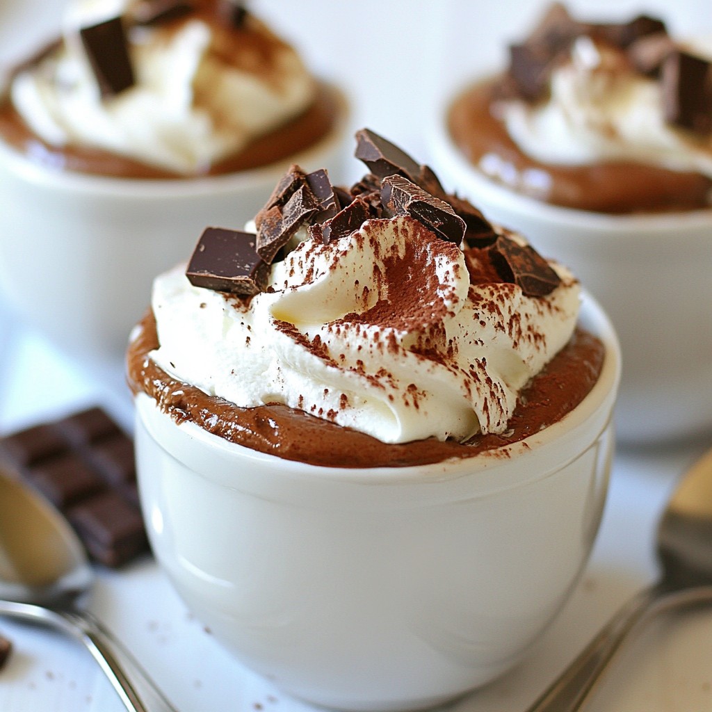 Espresso Chocolate Mousse Rich and Decadent Delight