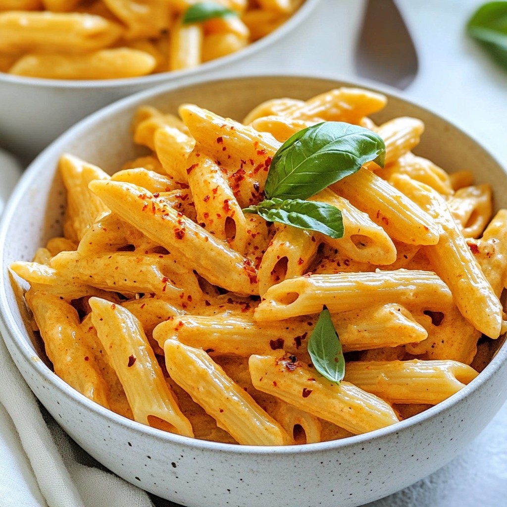 Creamy Roasted Red Pepper Pasta Flavorful Dinner Idea