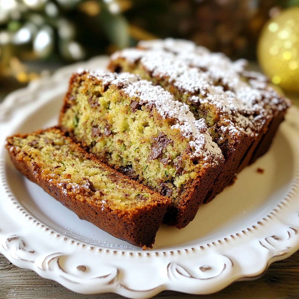 Chocolate Chip Zucchini Bread Simple and Tasty Recipe