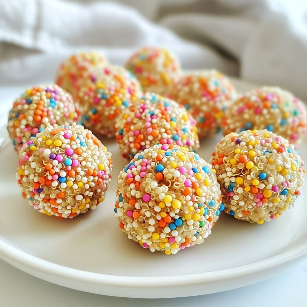 Funfetti Protein Balls Simple and Tasty Treat