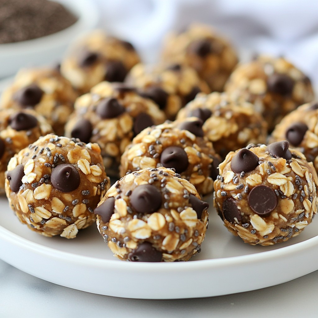 Peanut Butter Chocolate Energy Bites Healthy Snack