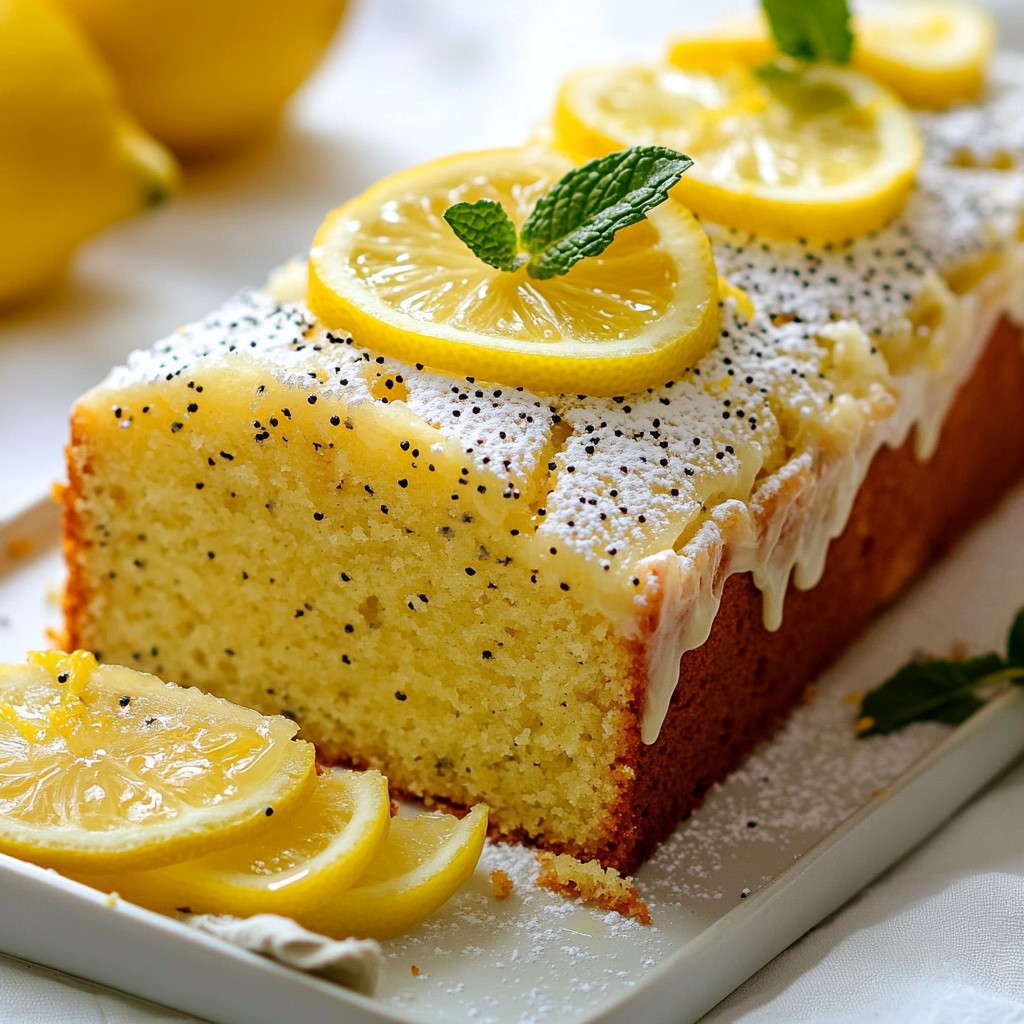 Lemon Poppy Seed Loaf Simple and Tasty Recipe