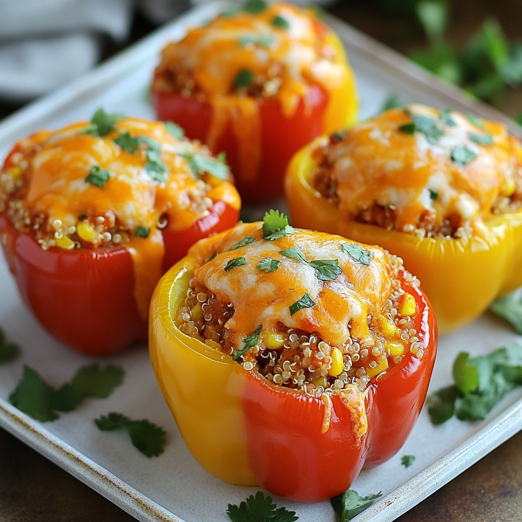 Buffalo Ranch Stuffed Peppers Tasty and Easy Meal