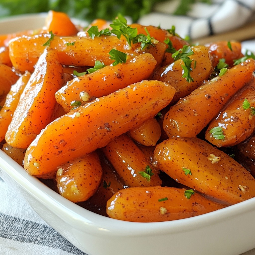 Brown Sugar Glazed Caramelized Carrots Delightful Side