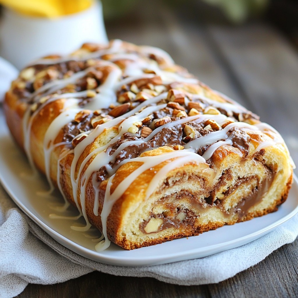 Chocolate Hazelnut Babka Bread Delightful Recipe