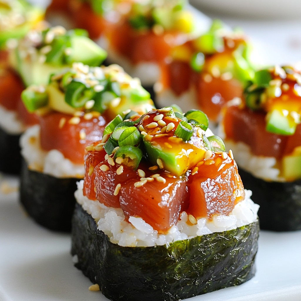 Spicy Tuna Sushi Cups Flavorful and Simple Recipe