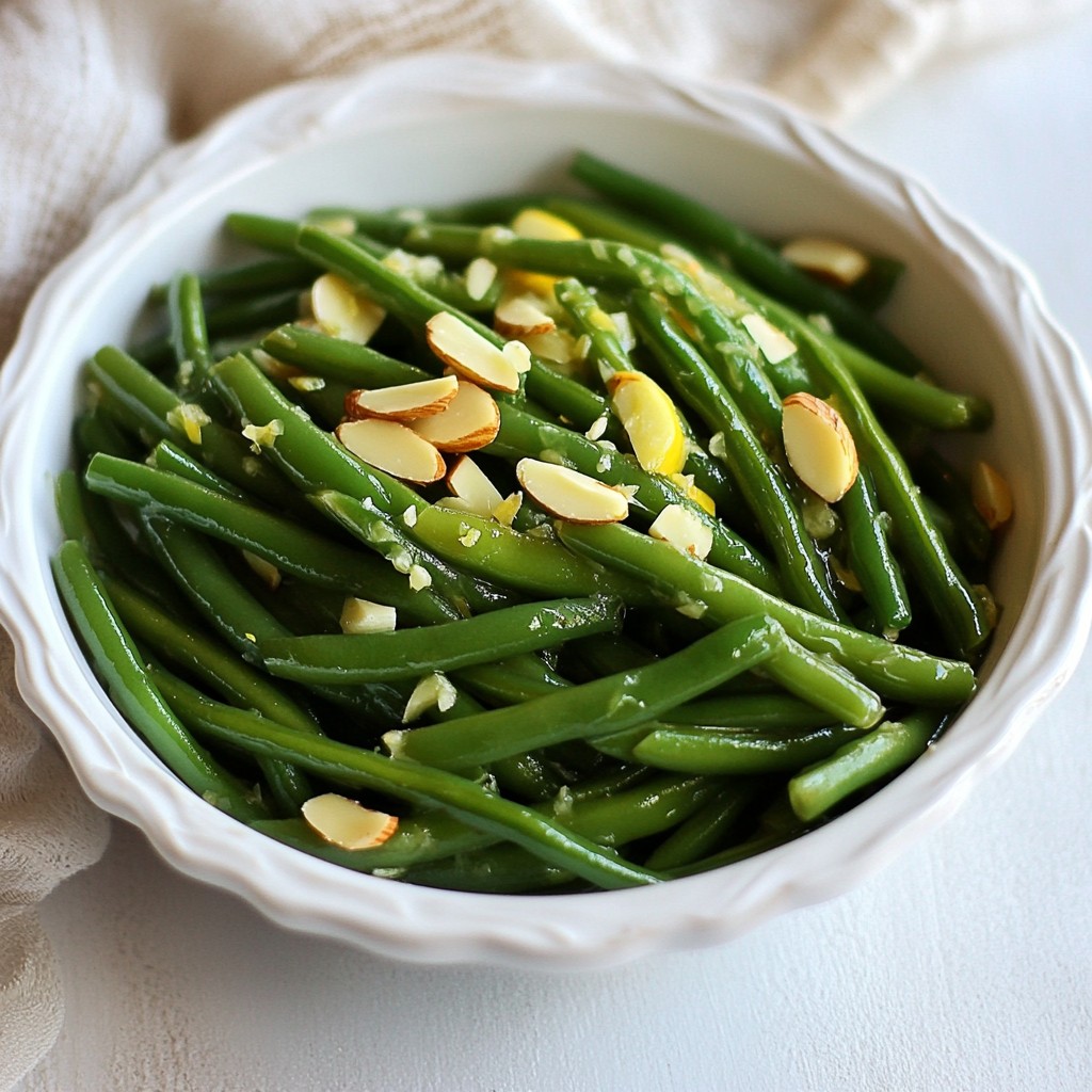 Garlic Butter Green Beans Flavorful and Simple Side