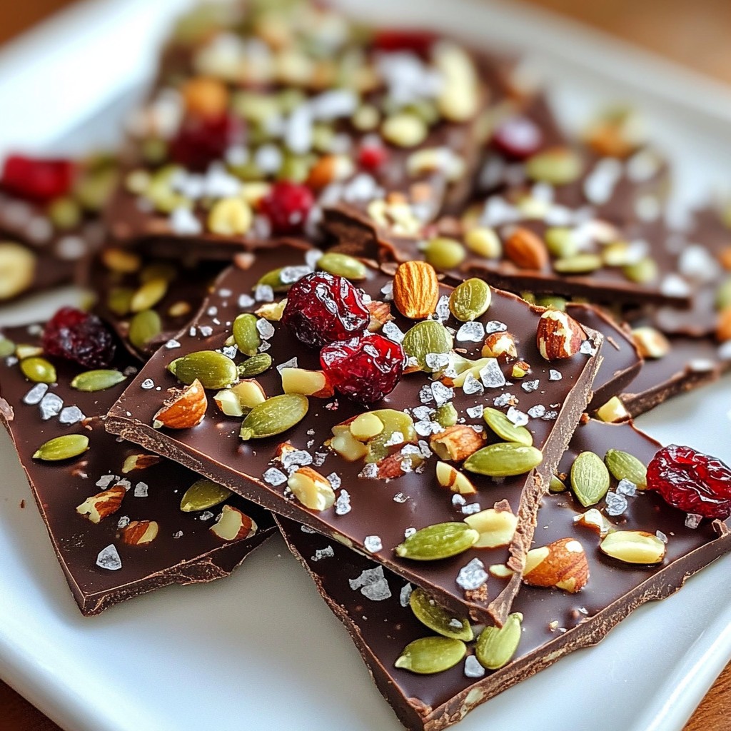 Dark Chocolate Sea Salt Bark Simple and Tasty Treat