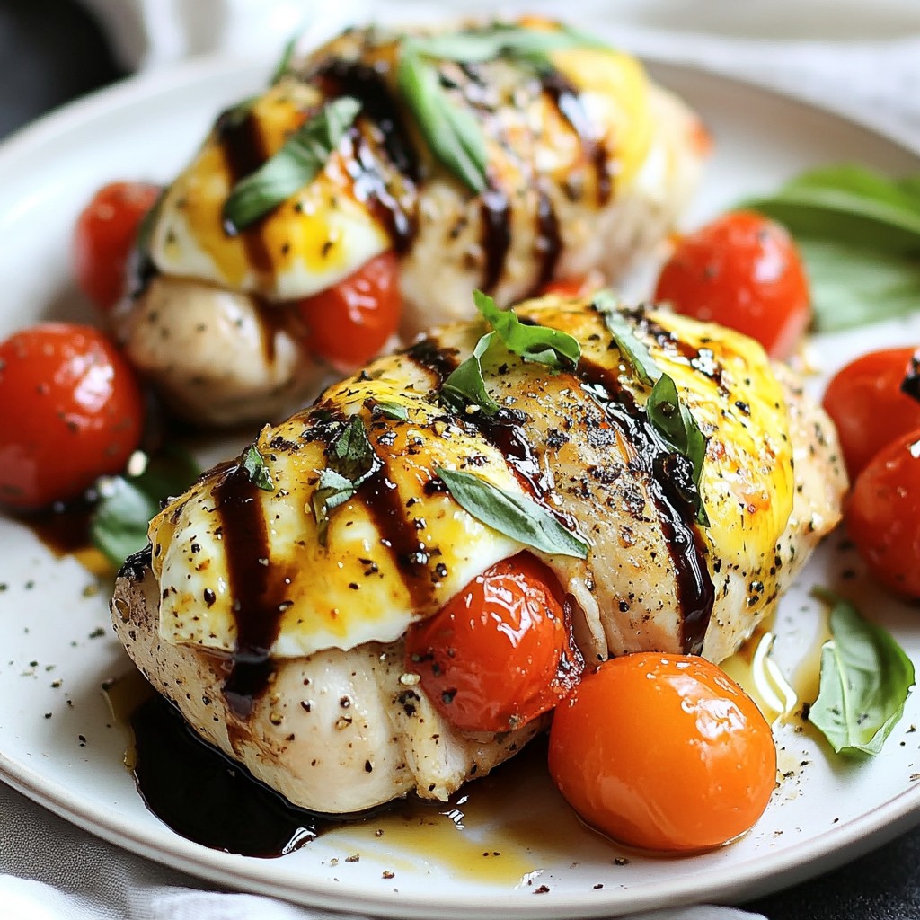 Caprese Stuffed Chicken Breast Flavorful Weeknight Meal