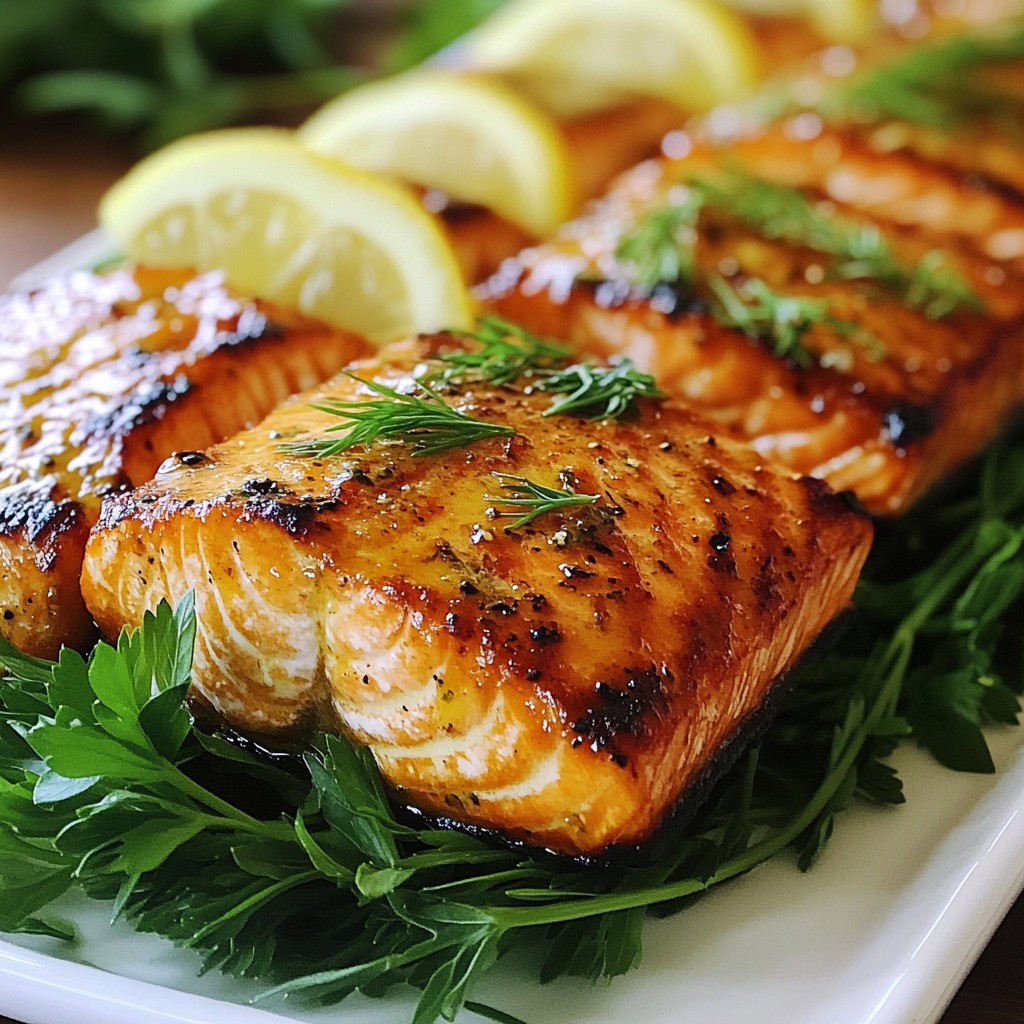 Lemon Herb Grilled Salmon Flavorful and Easy Recipe