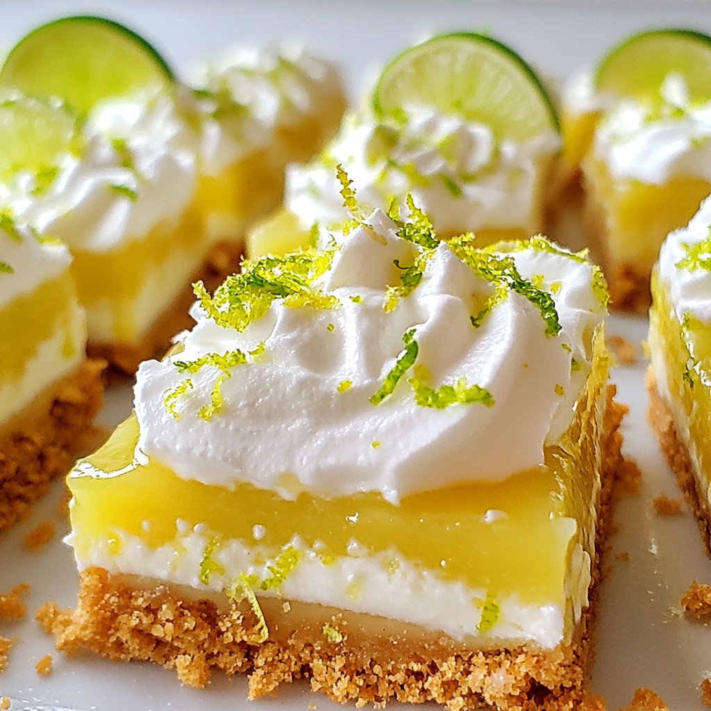 Key Lime Pie Bars Flavorful and Easy Recipe Guide
