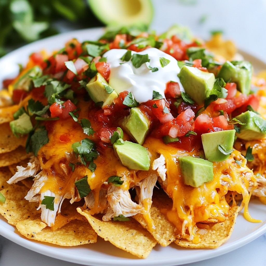 Sriracha Lime Chicken Nachos Flavorful and Spicy Treat