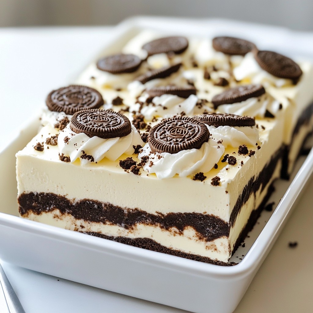 Oreo No-Bake Lasagna Tasty Dessert for Everyone