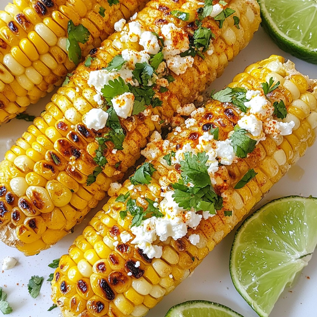 Chili Lime Grilled Corn Flavorful Summer Side Dish