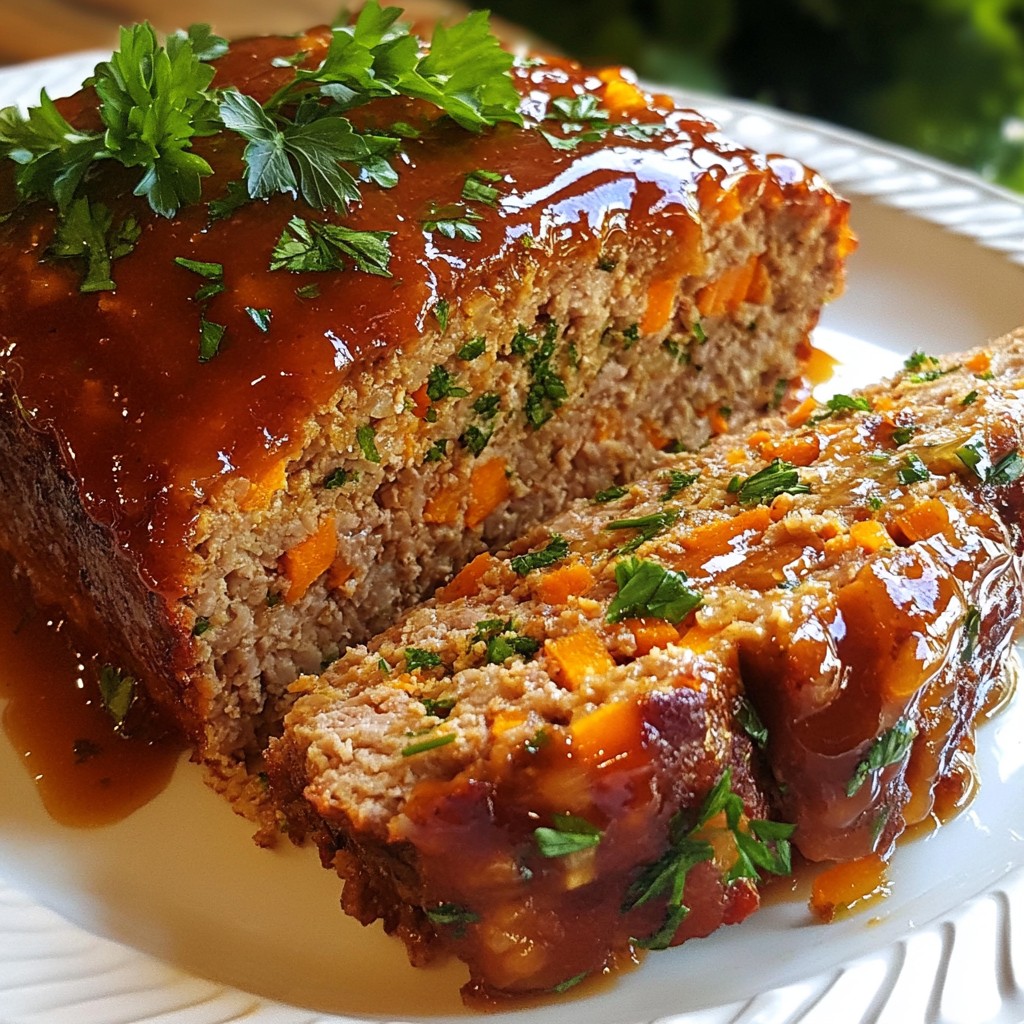 Honey Garlic Turkey Meatloaf Flavorful Family Dinner